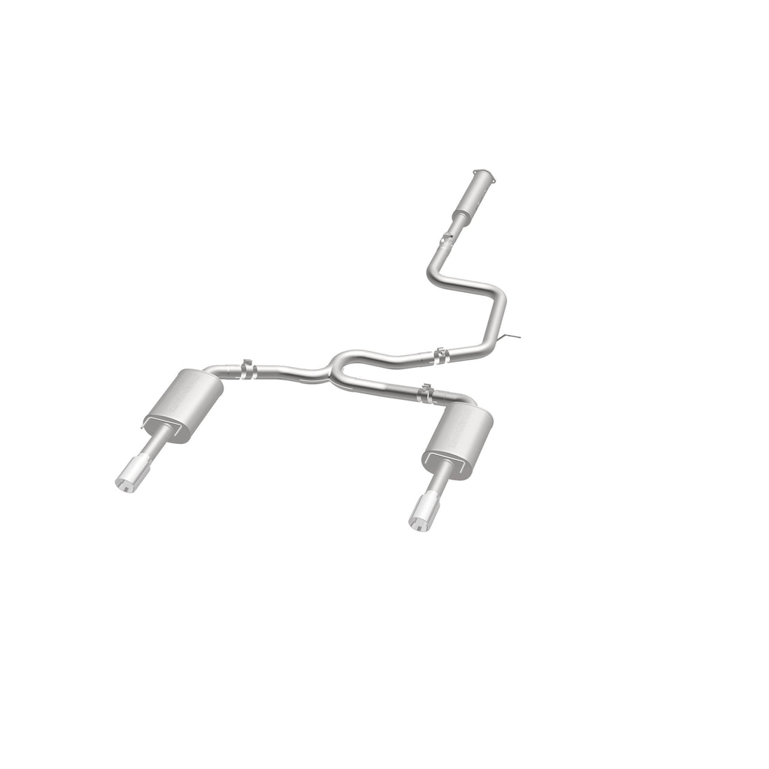 MagnaFlow Exhaust Products 16729 - Street Series Polished Cat-Back System