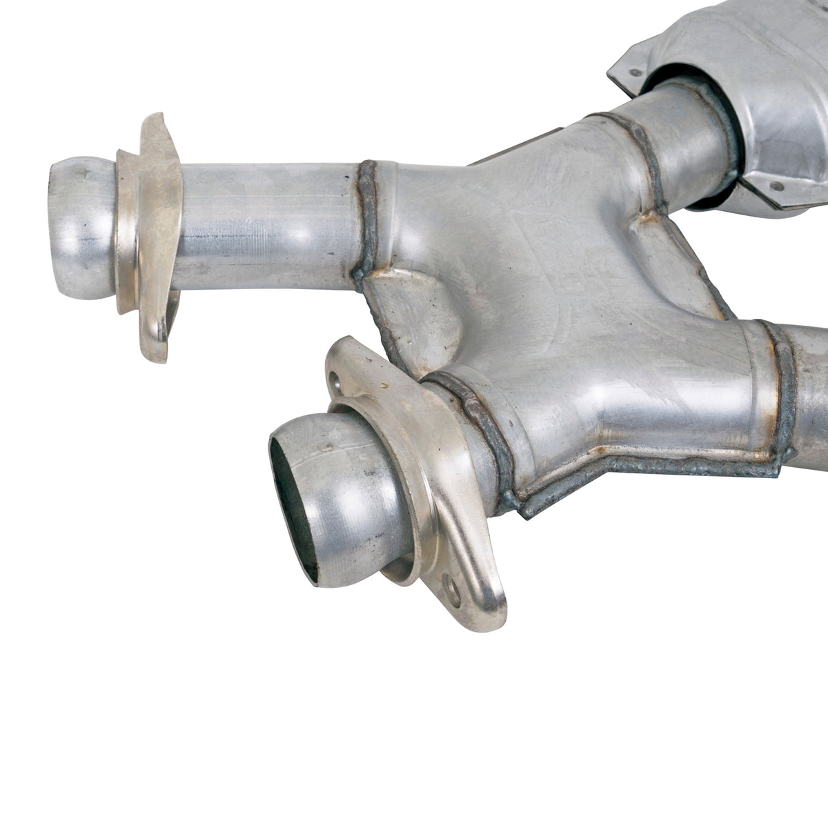 BBK Performance Parts 1672 - 1994-1995 MUSTANG GT 2.5 SHORT MID X PIPE W/CONVERTERS 2