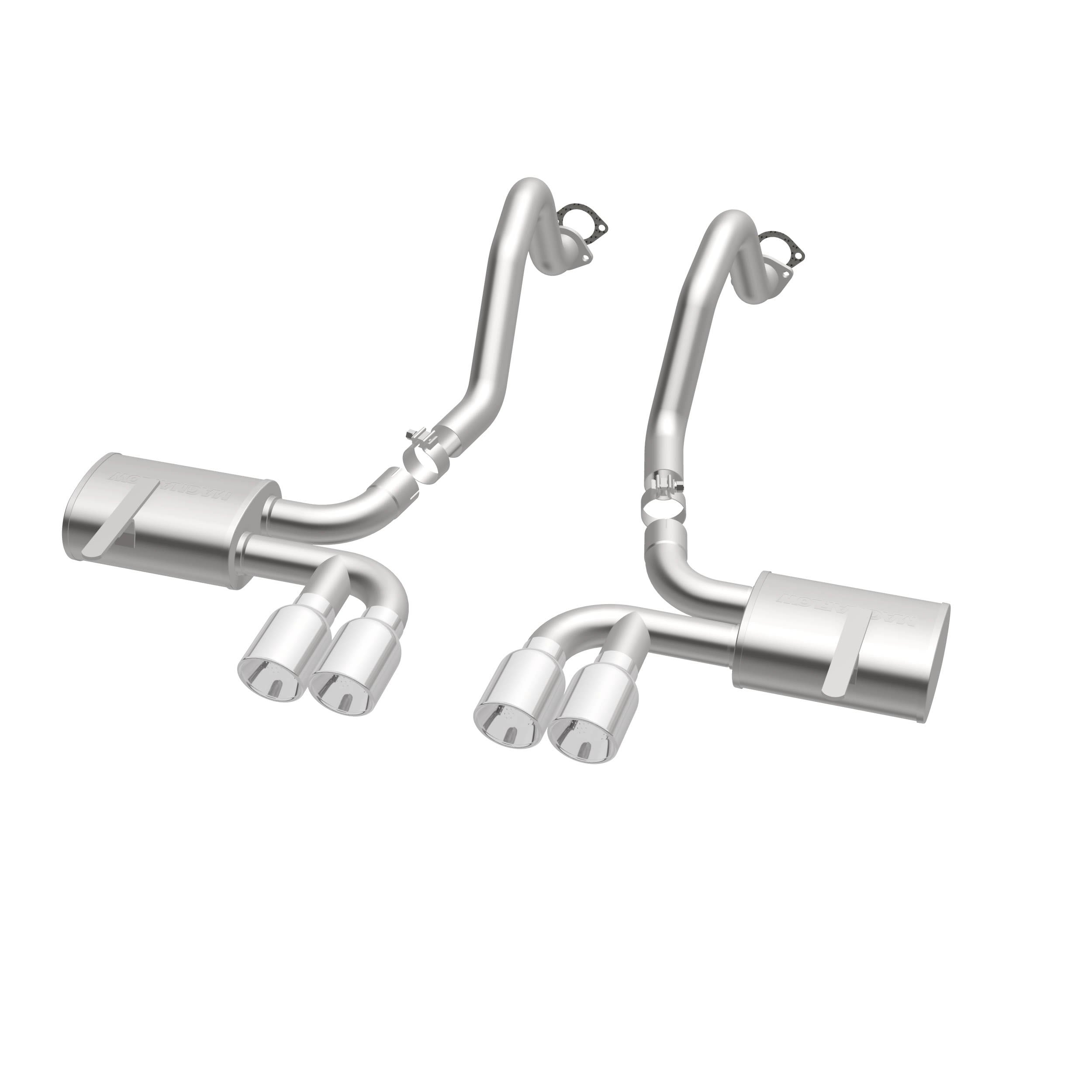 MagnaFlow Exhaust Products 16732 - Street Series Polished Axle Back System 5
