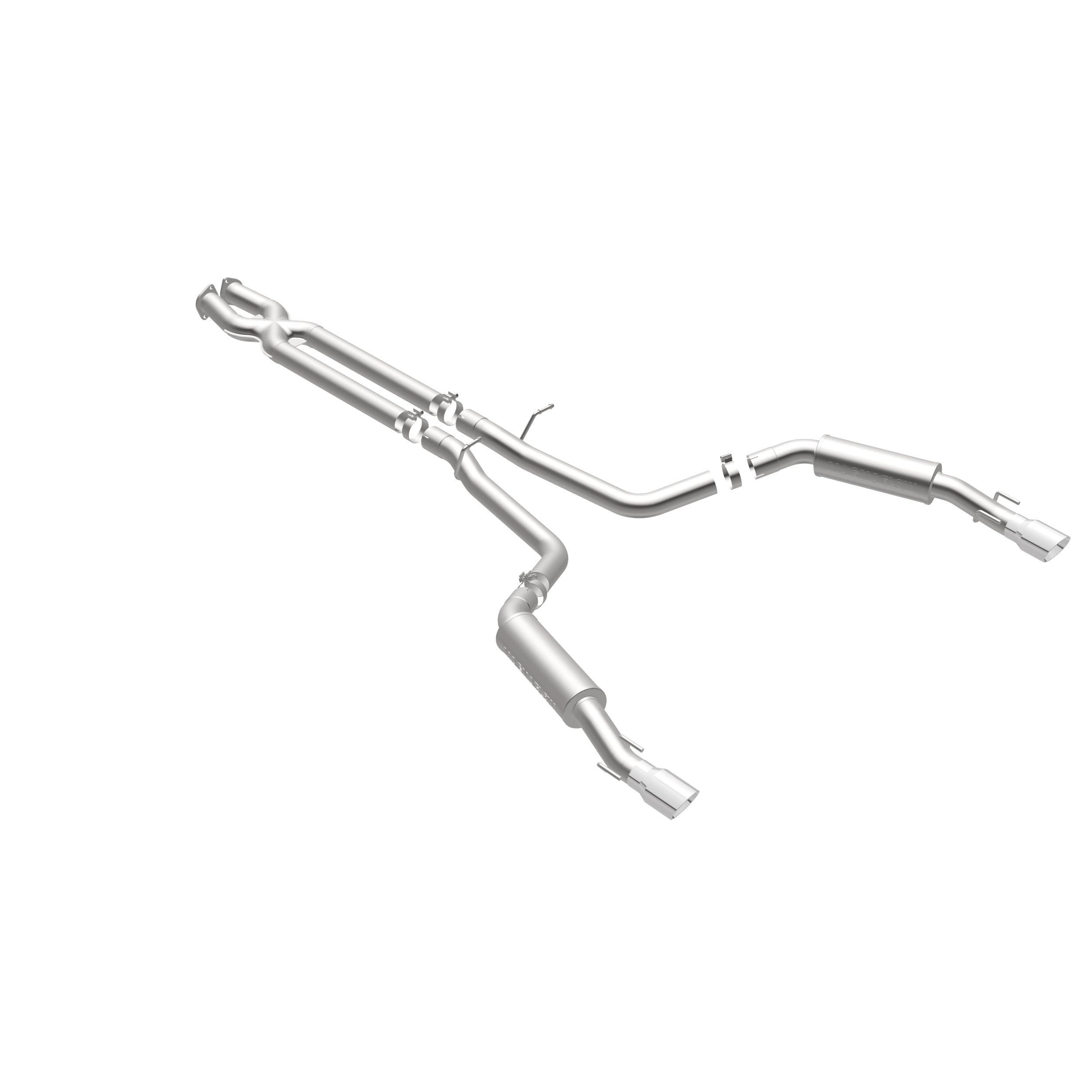 MagnaFlow Exhaust Products 16734 - Competition Series Stainless 3 in Cat-Back 2