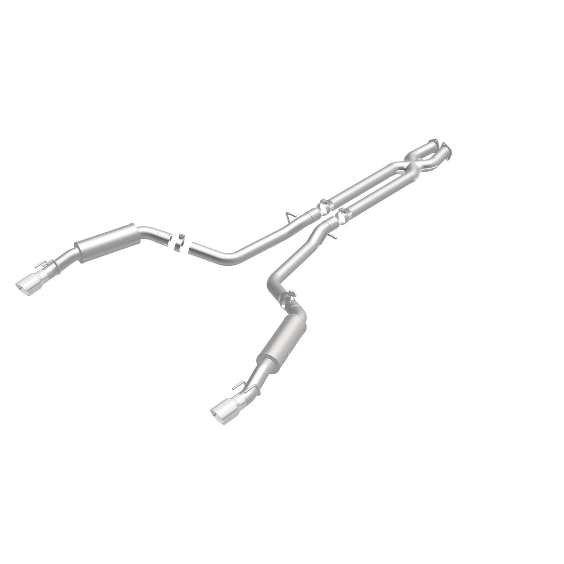 MagnaFlow Exhaust Products 16734 - Competition Series Stainless 3 in Cat-Back