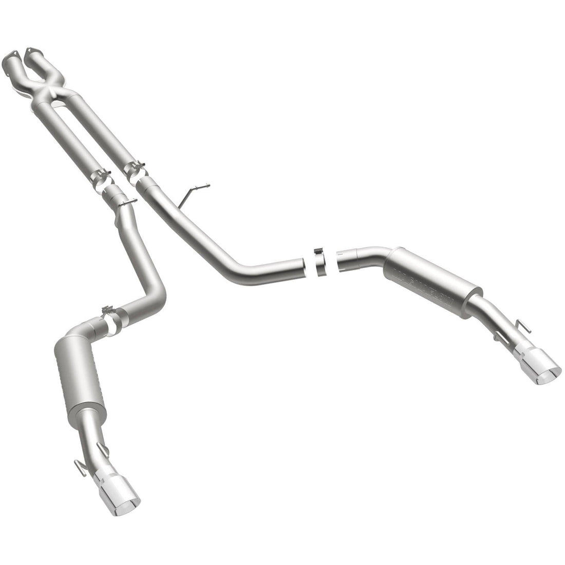 MagnaFlow Exhaust Products 16734 - Competition Series Stainless 3 in Cat-Back