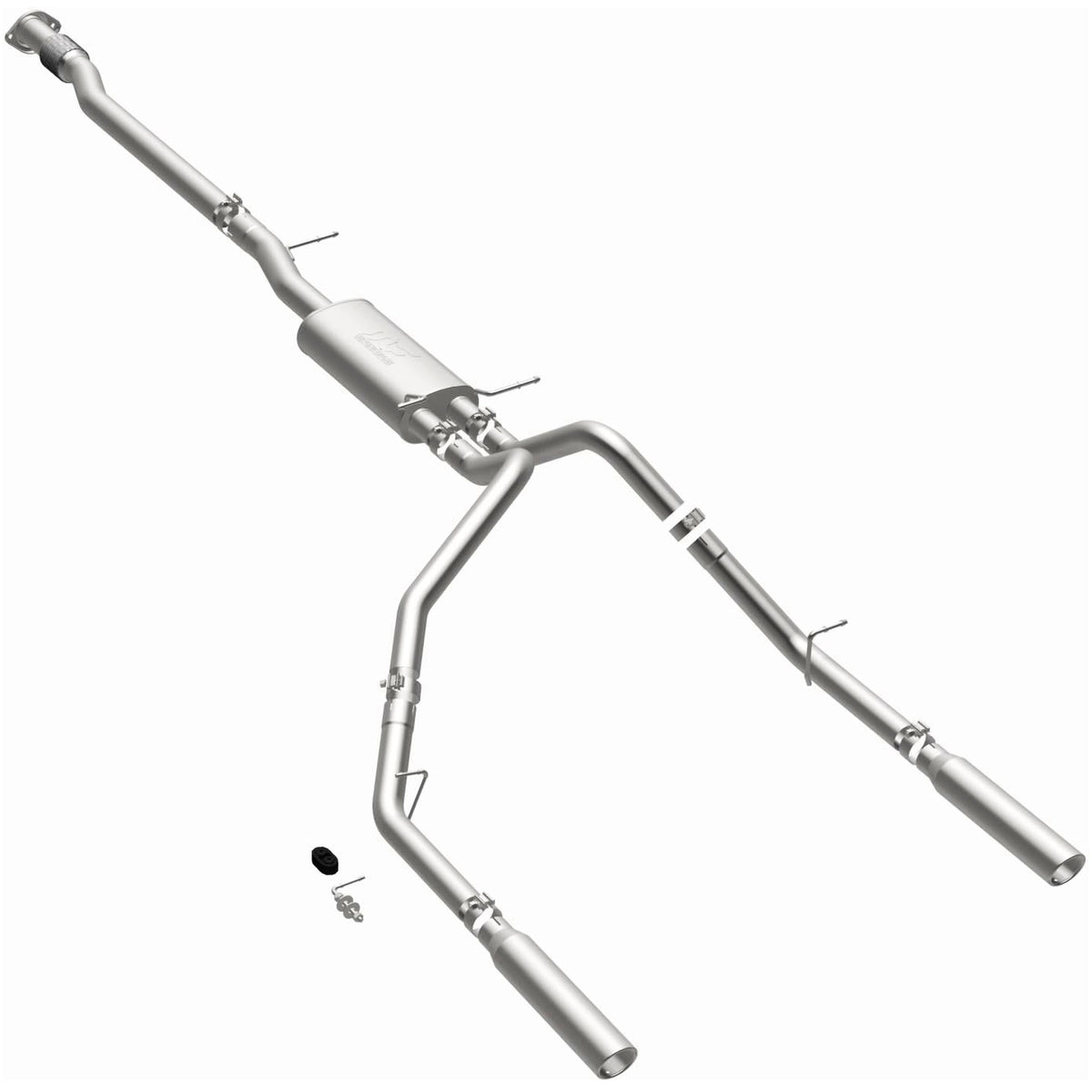 MagnaFlow Exhaust Products 16741 - Street Series Polished Cat-Back System 5