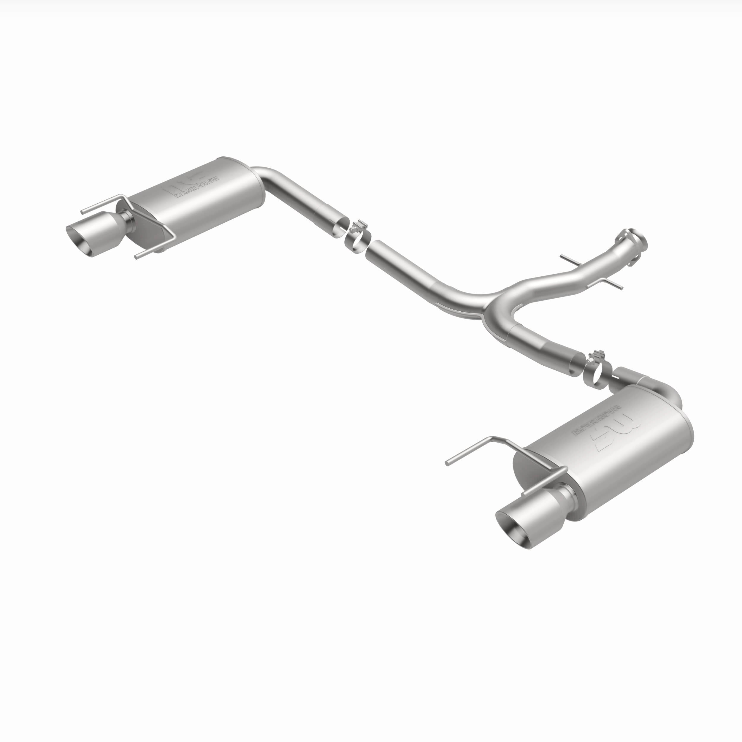 MagnaFlow Exhaust Products 16764 - Street Series Polished Cat-Back System 5