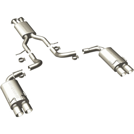 MagnaFlow Exhaust Products 16766 - Street Series Polished Cat-Back System 1