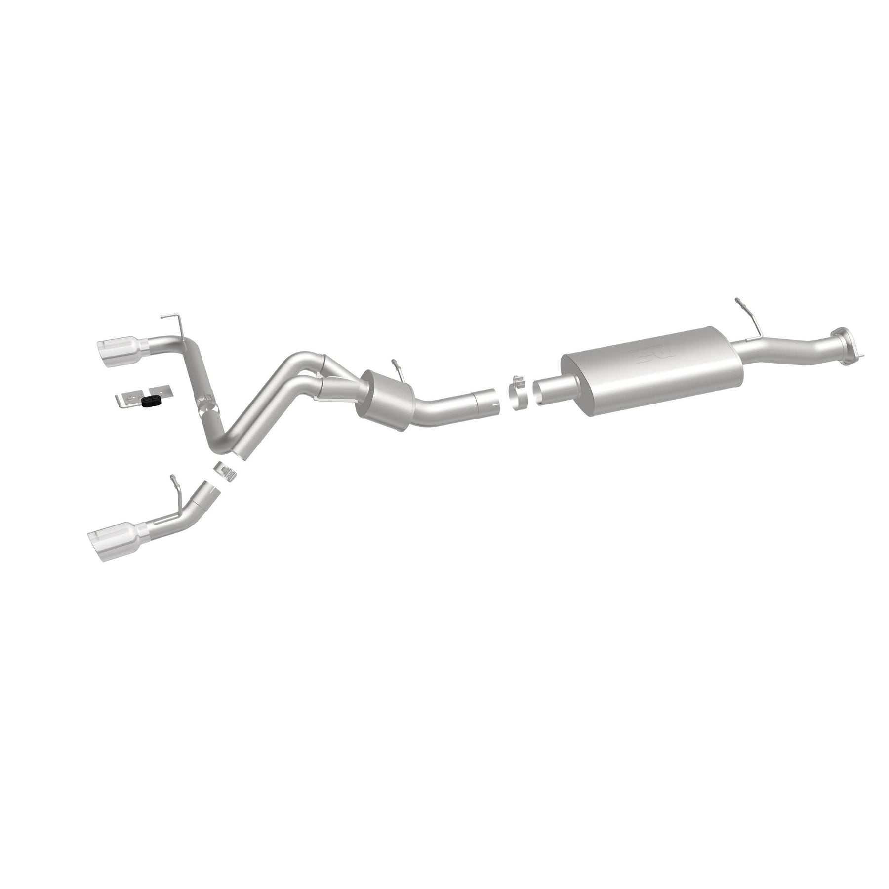 MagnaFlow Exhaust Products 16772 - Street Series Polished Cat-Back System 1