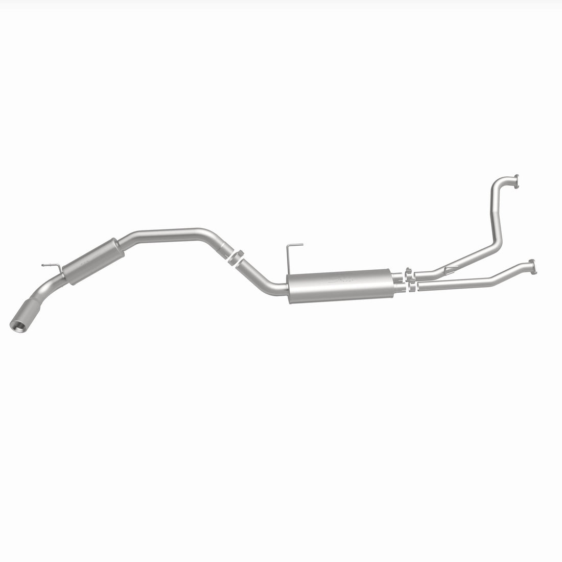 MagnaFlow Exhaust Products 16783 - Street Series Polished Cat-Back System