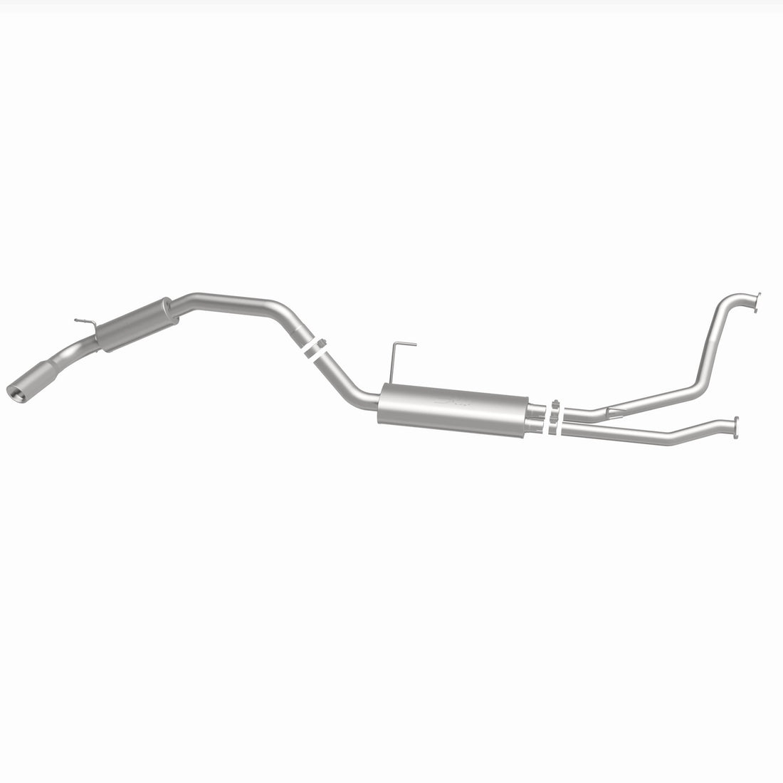 MagnaFlow Exhaust Products 16783 - Street Series Polished Cat-Back System