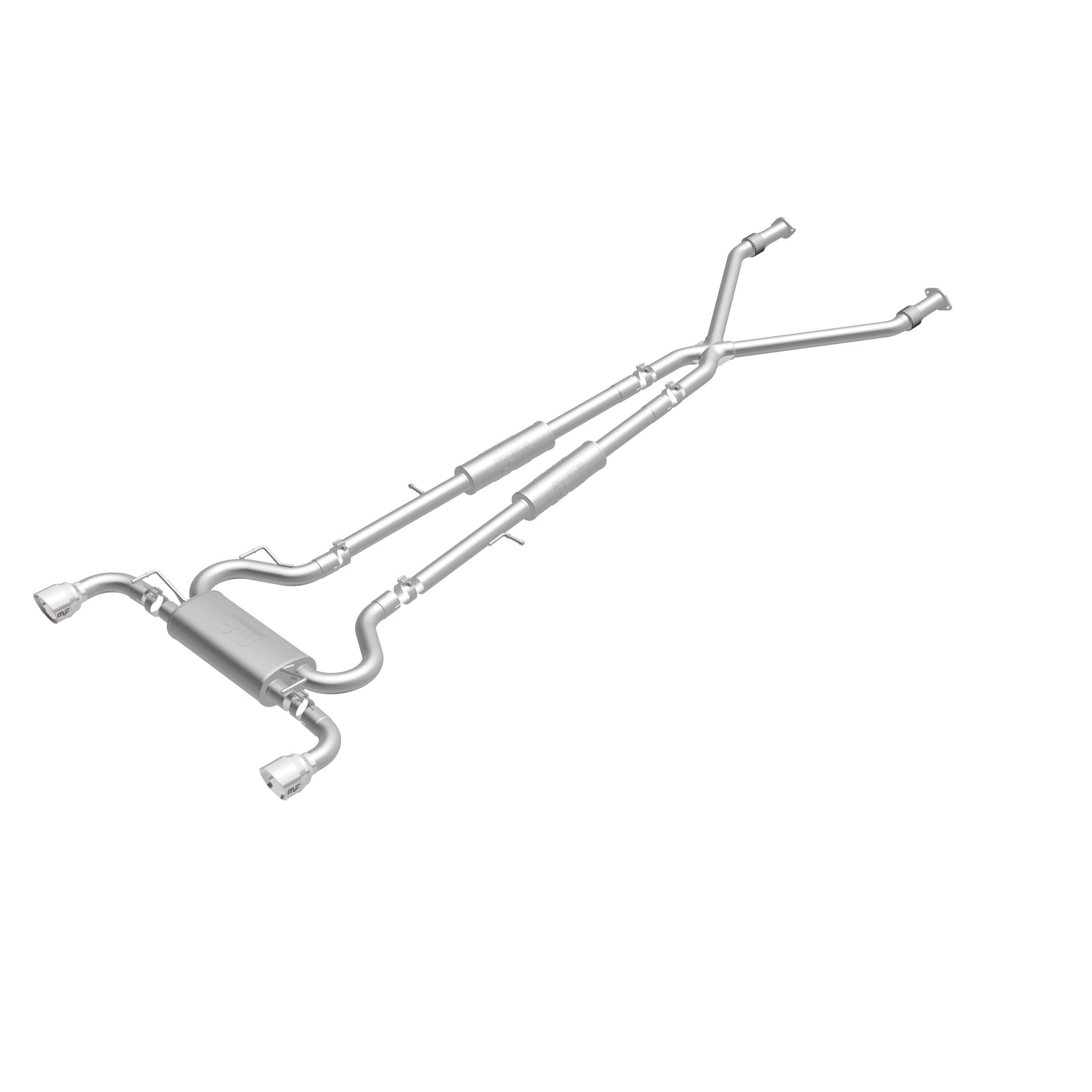 MagnaFlow Exhaust Products 16820 - Street Series Polished Cat-Back System 3