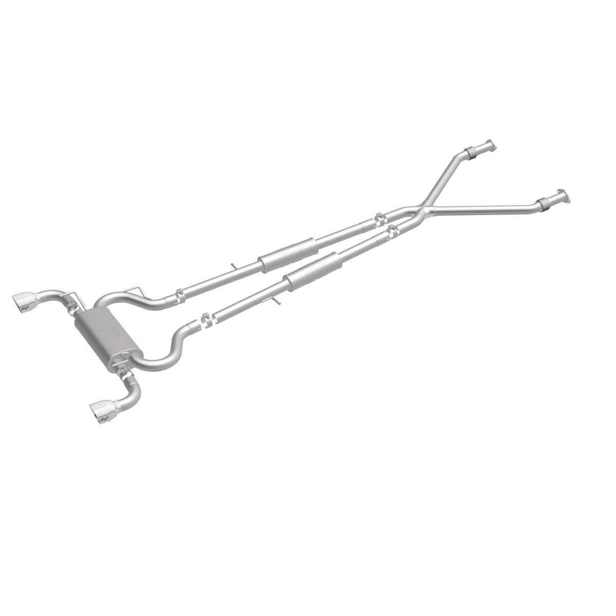 MagnaFlow Exhaust Products 16820 - Street Series Polished Cat-Back System 5