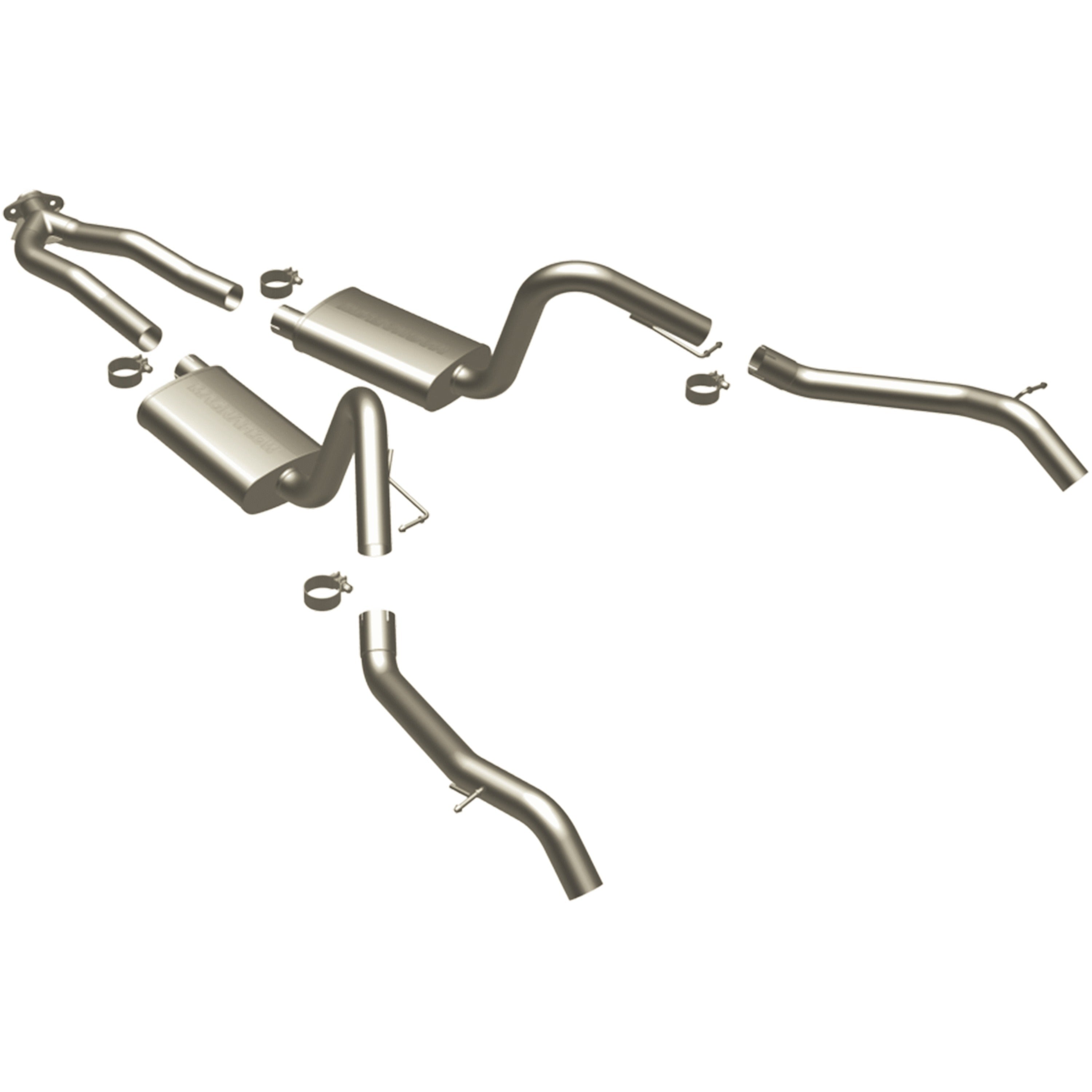 MagnaFlow Exhaust Products 16828 - Street Series Cat-Back System 2