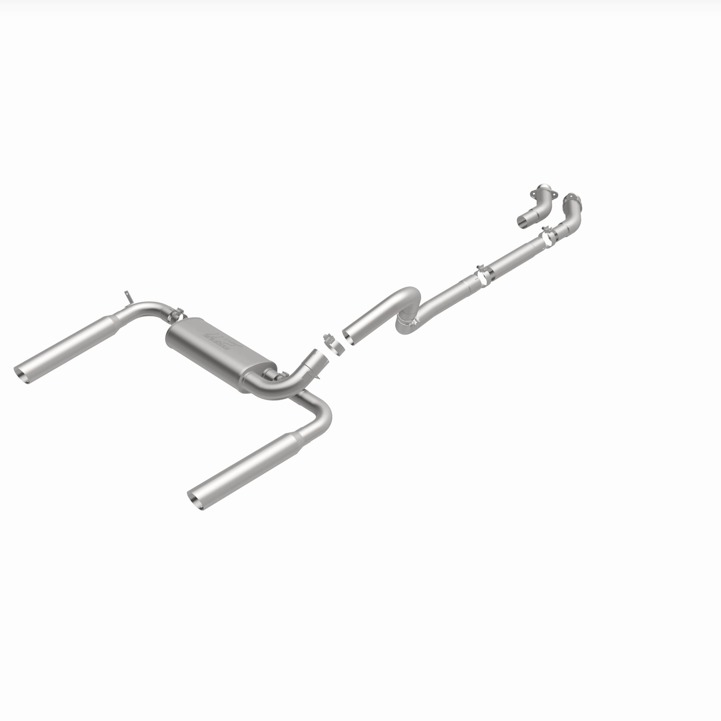 MagnaFlow Exhaust Products 16829 - Street Series Polished Cat-Back System 2