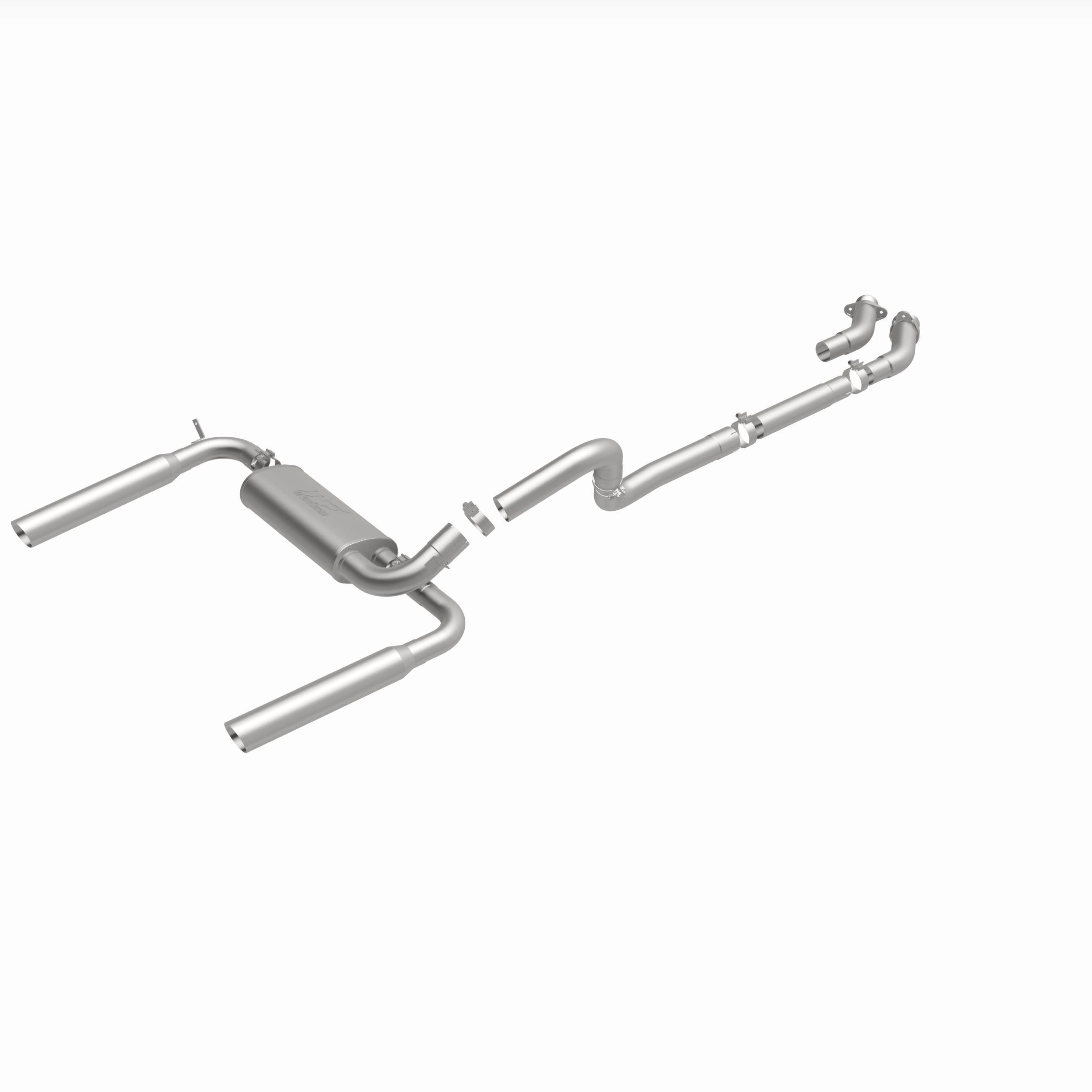 MagnaFlow Exhaust Products 16829 - Street Series Polished Cat-Back System 4
