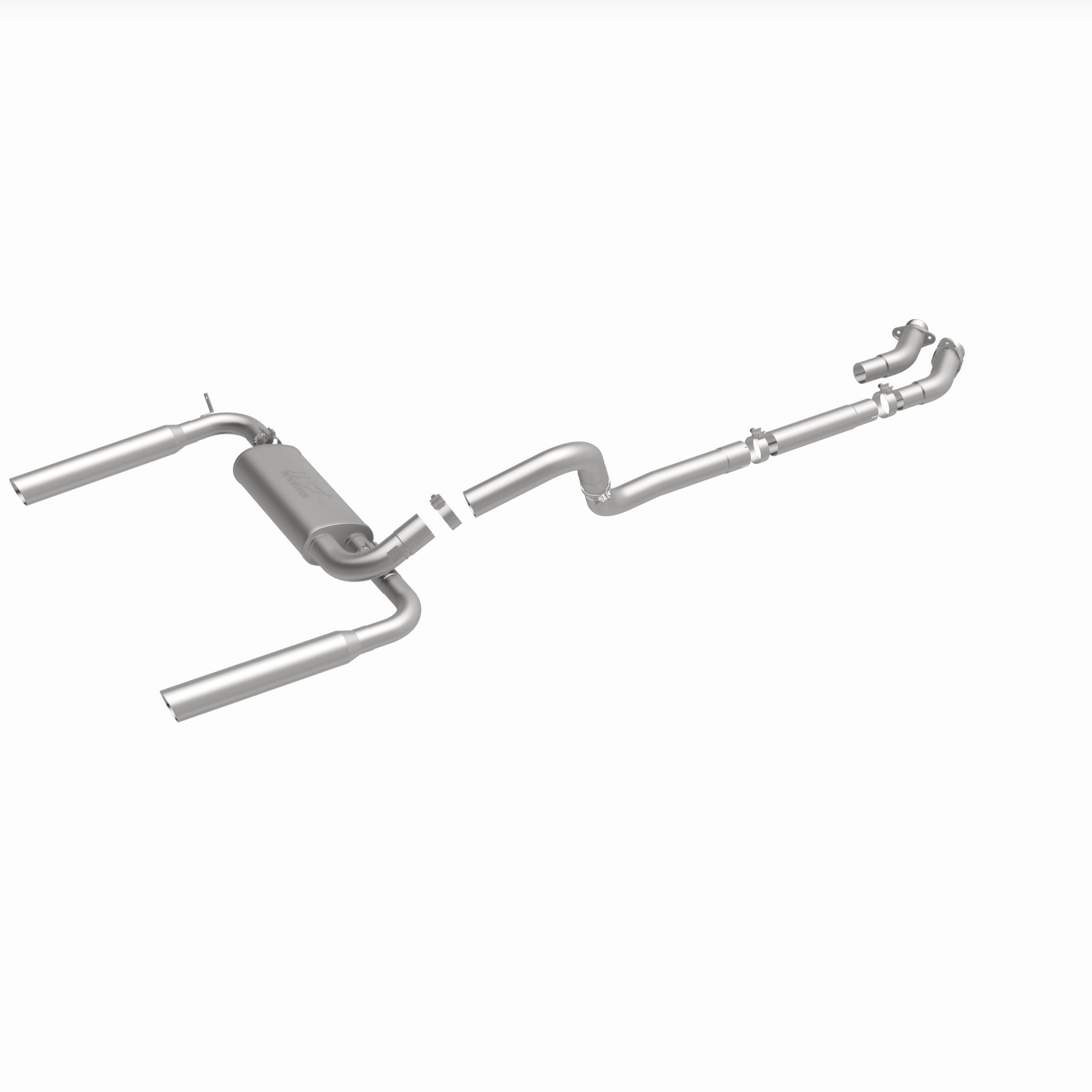 MagnaFlow Exhaust Products 16829 - Street Series Polished Cat-Back System 5