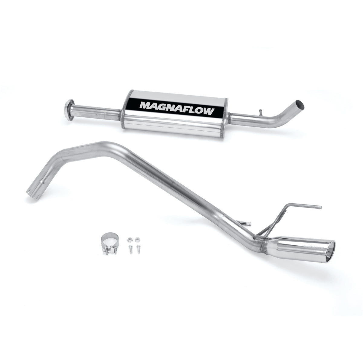 MagnaFlow Exhaust Products 16834 - Street Series Polished Cat-Back System 1