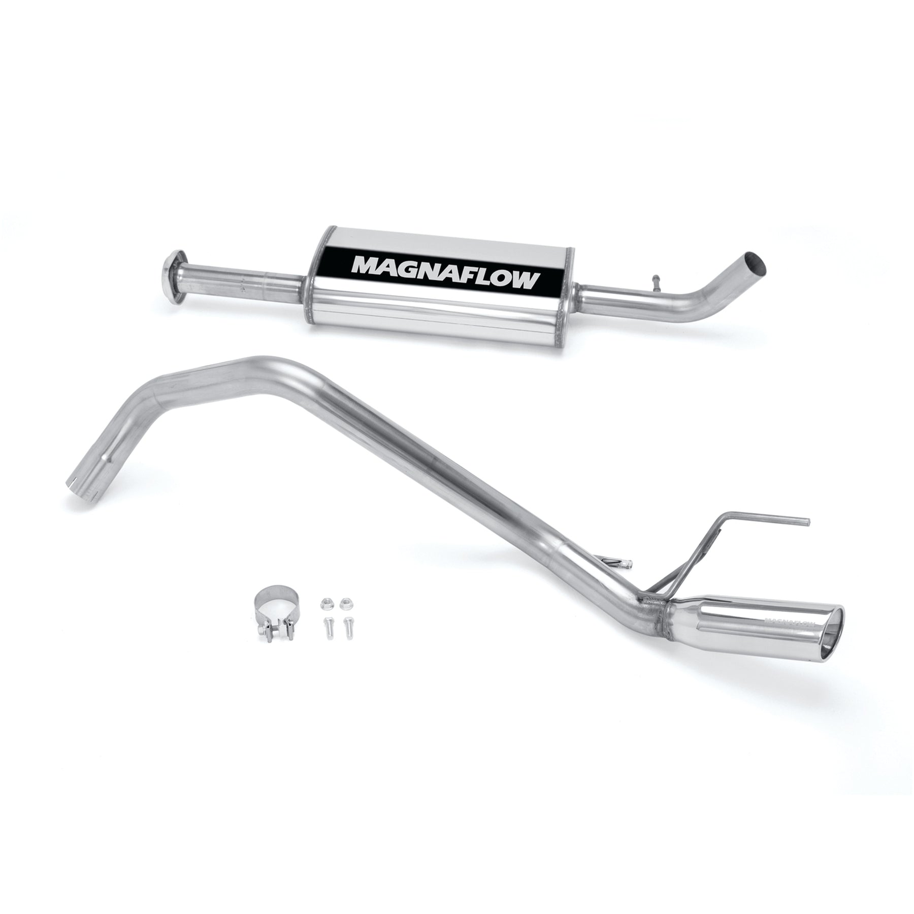 MagnaFlow Exhaust Products 16834 - Street Series Polished Cat-Back System 1