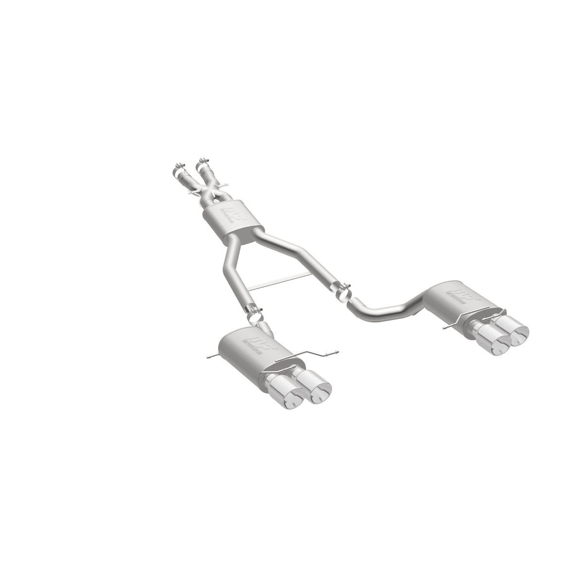MagnaFlow Exhaust Products 16859 - Touring Series Polished Cat-Back System 2