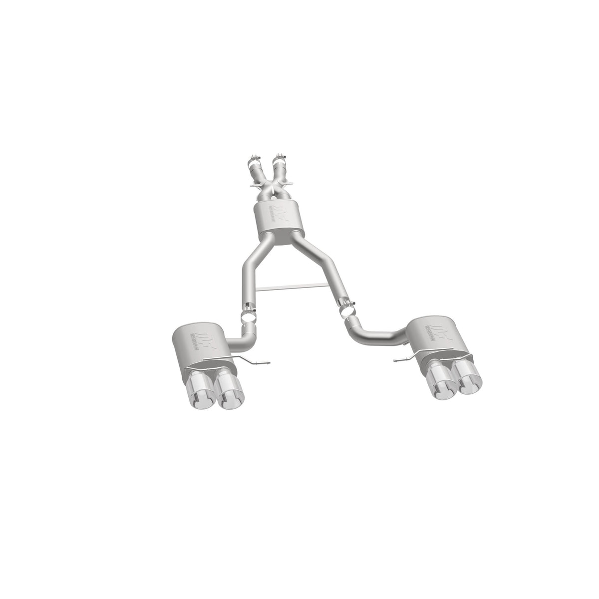 MagnaFlow Exhaust Products 16859 - Touring Series Polished Cat-Back System 3