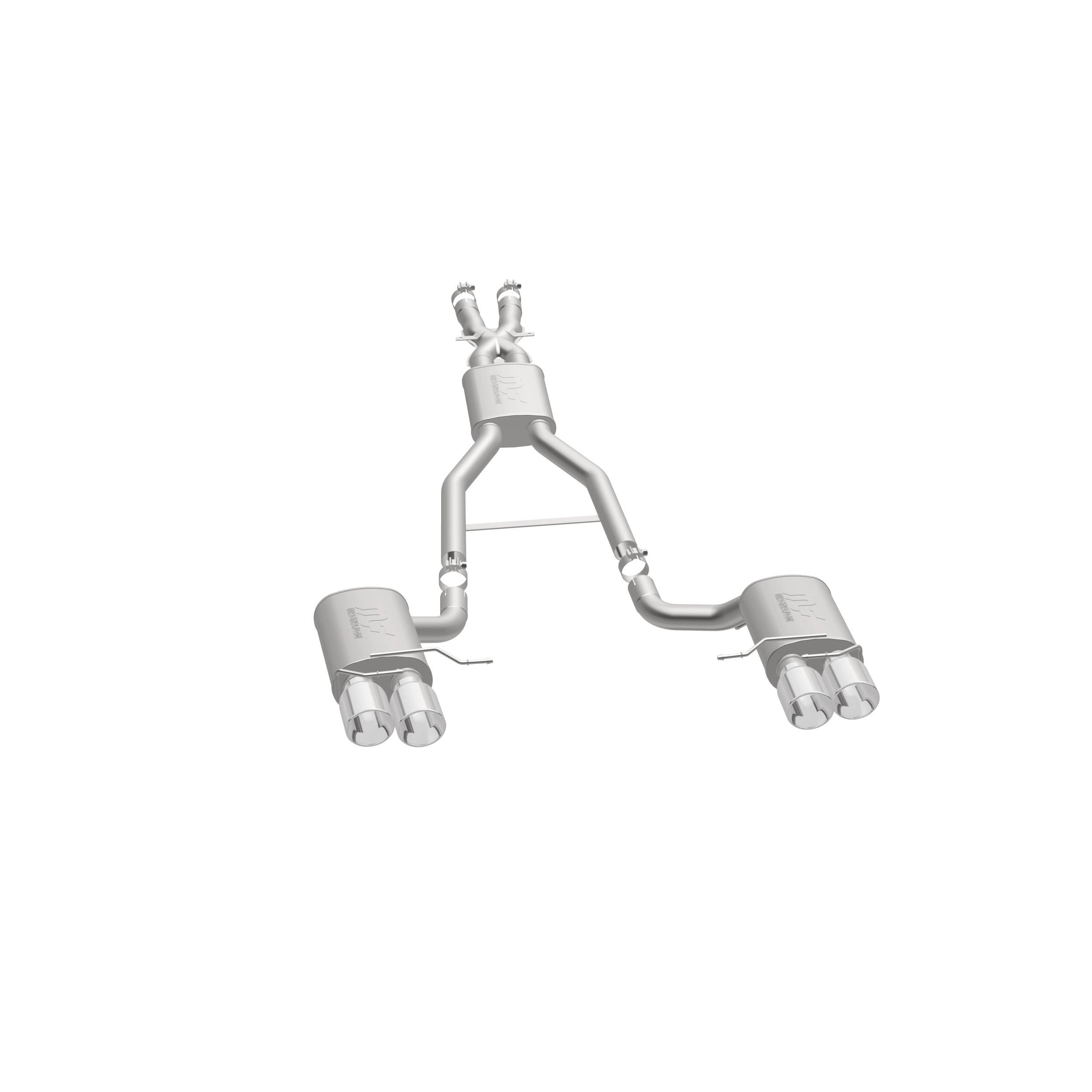 MagnaFlow Exhaust Products 16859 - Touring Series Polished Cat-Back System 3