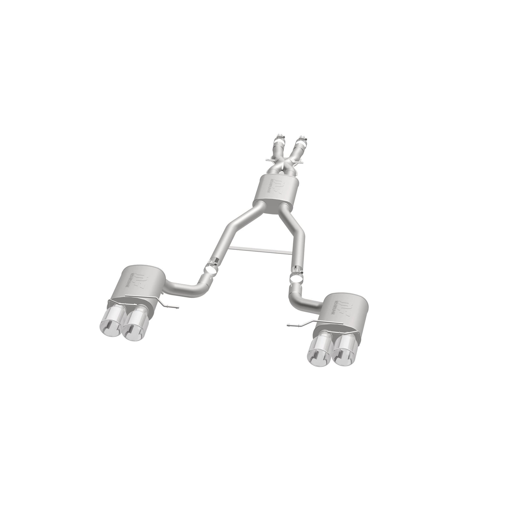 MagnaFlow Exhaust Products 16859 - Touring Series Polished Cat-Back System 4