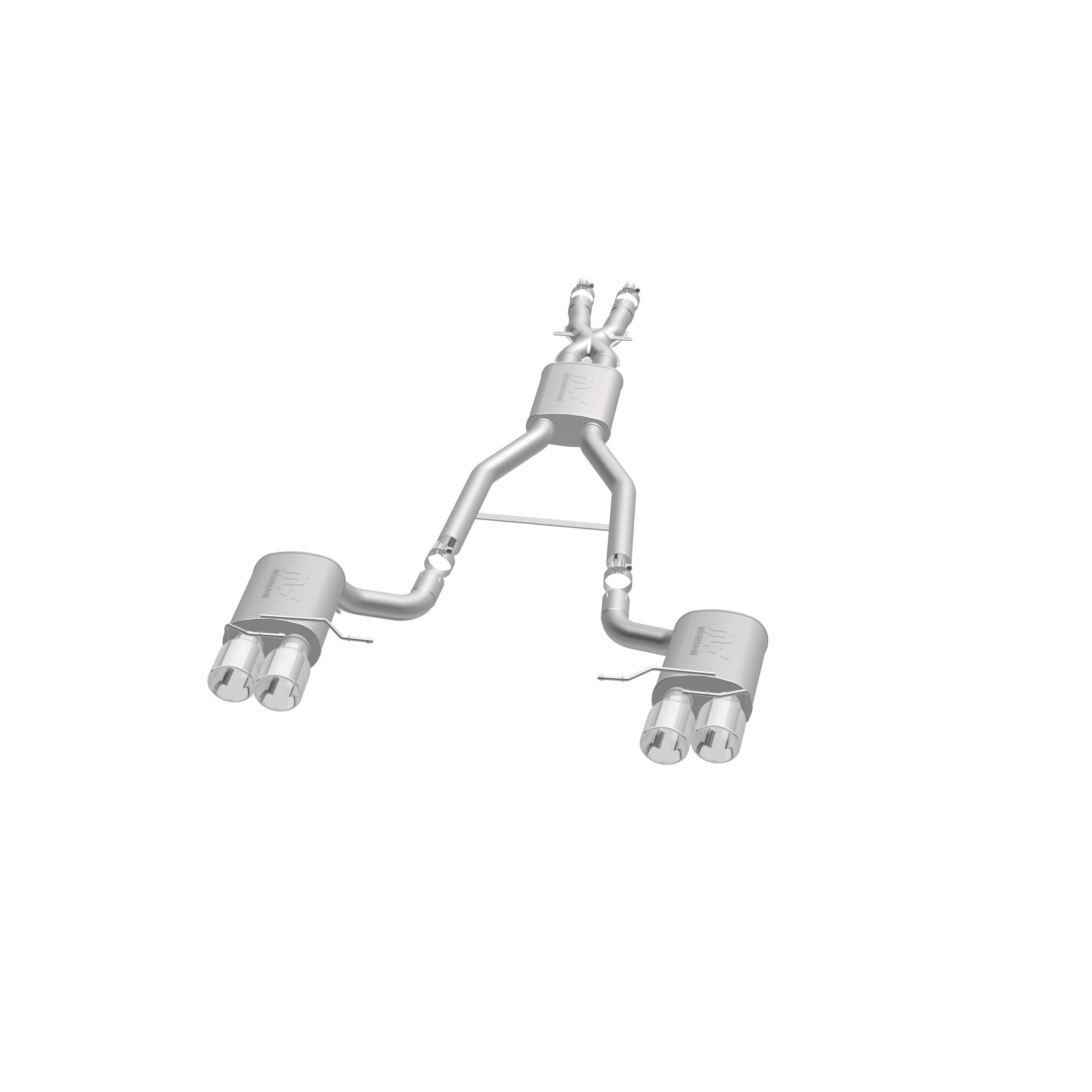 MagnaFlow Exhaust Products 16859 - Touring Series Polished Cat-Back System 4