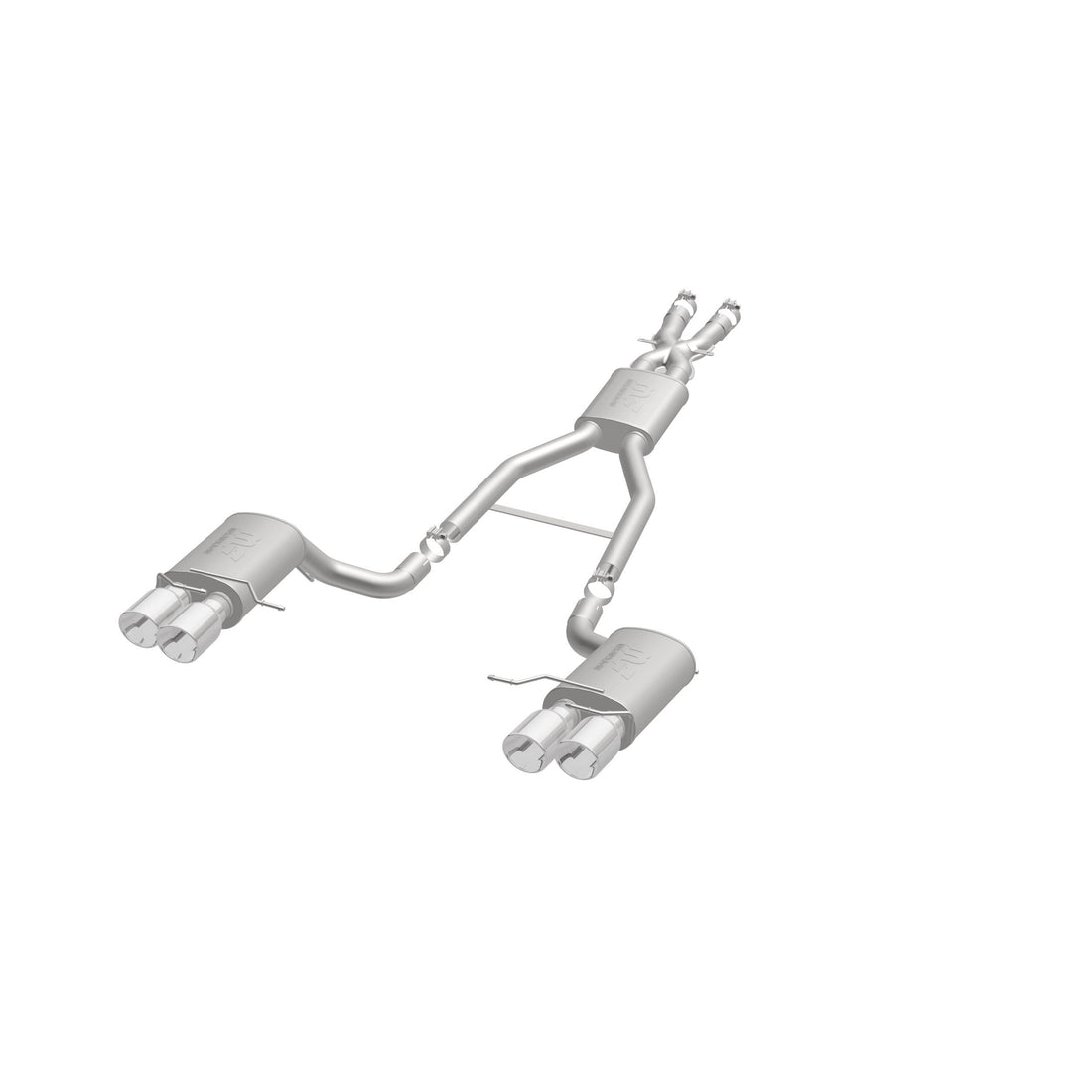 MagnaFlow Exhaust Products 16859 - Touring Series Polished Cat-Back System 5