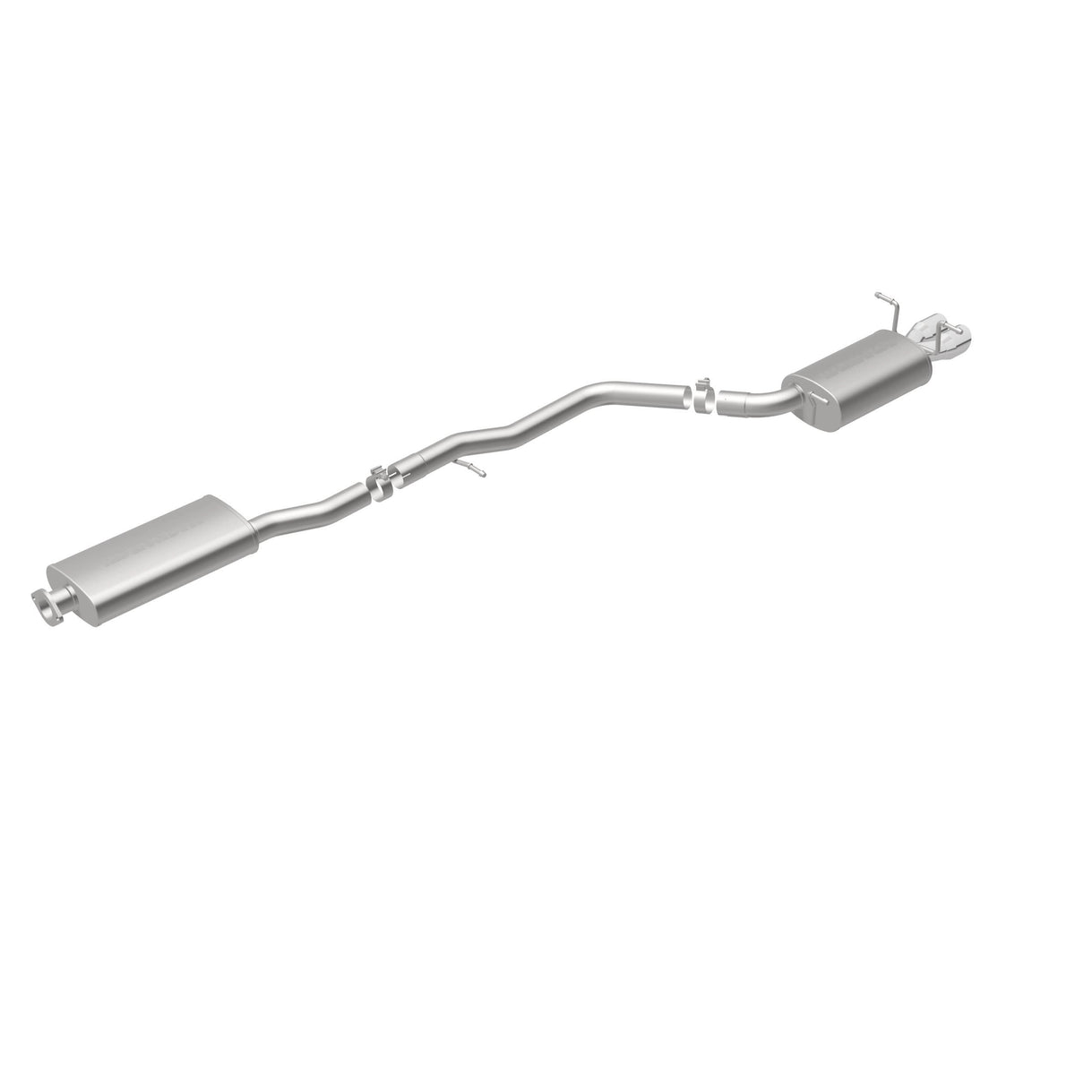 MagnaFlow Exhaust Products 16861 - Street Series Polished Cat-Back System 2