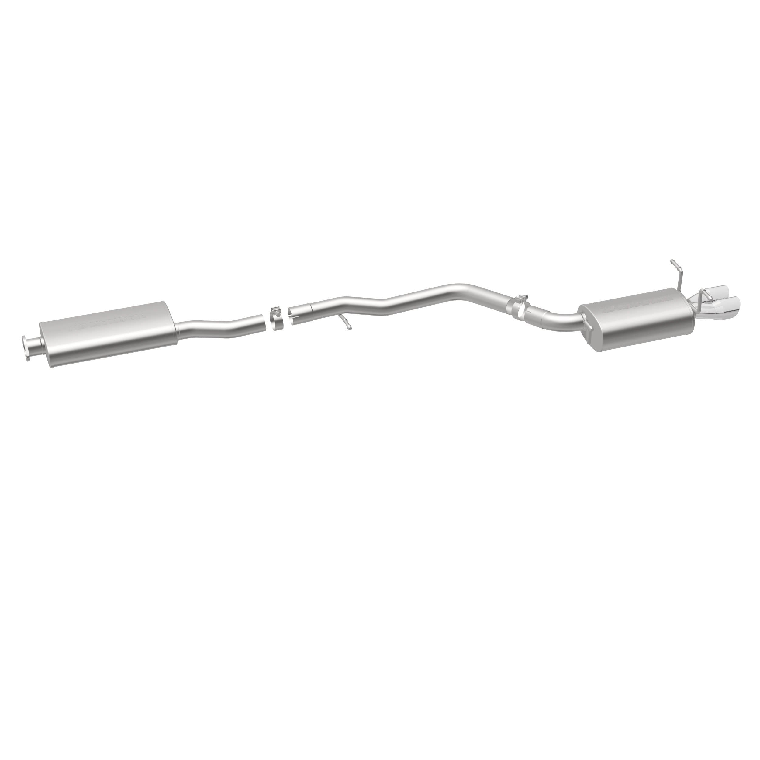 MagnaFlow Exhaust Products 16861 - Street Series Polished Cat-Back System 3