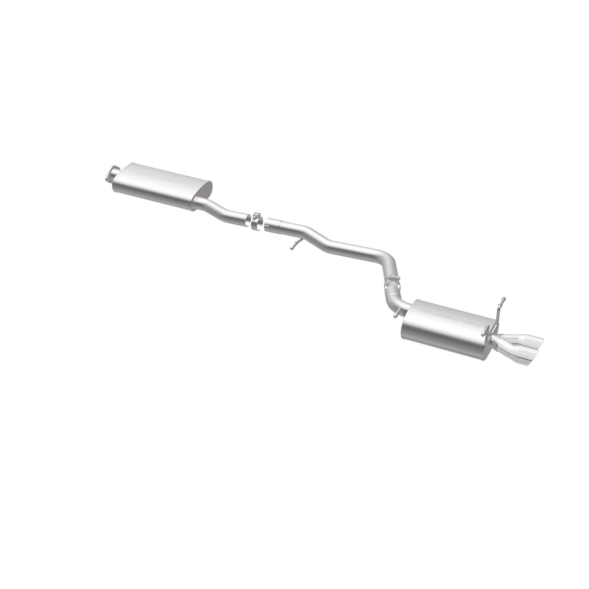 MagnaFlow Exhaust Products 16861 - Street Series Polished Cat-Back System 5