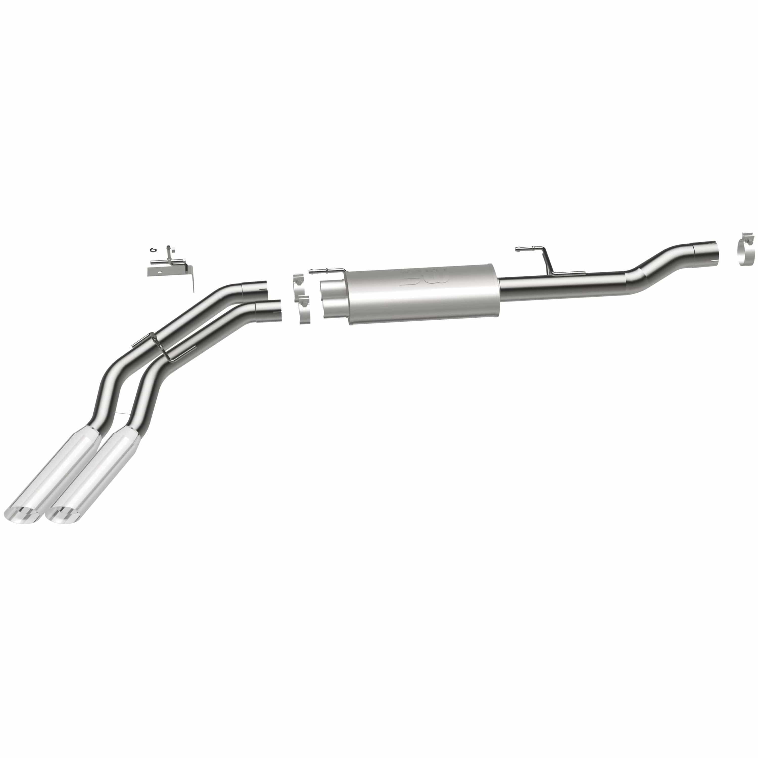 MagnaFlow Exhaust Products Exhaust MagnaFlow Exhaust Products 16868 - Street Series Polished Cat-Back System