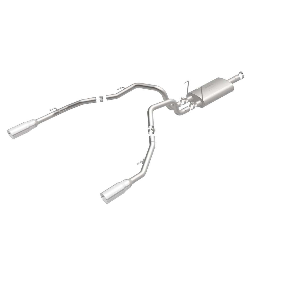 MagnaFlow Exhaust Products 16869 - Street Series Polished Cat-Back System 3