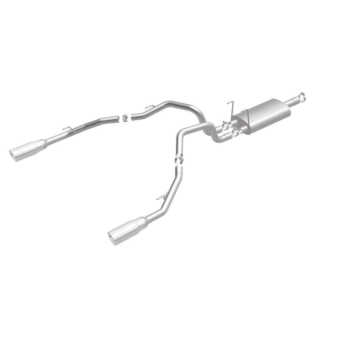 MagnaFlow Exhaust Products 16869 - Street Series Polished Cat-Back System 4