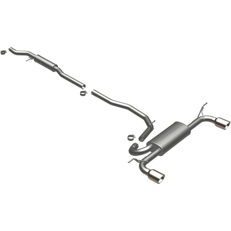 MagnaFlow Exhaust Products 16871 - Street Series Polished Cat-Back System 1