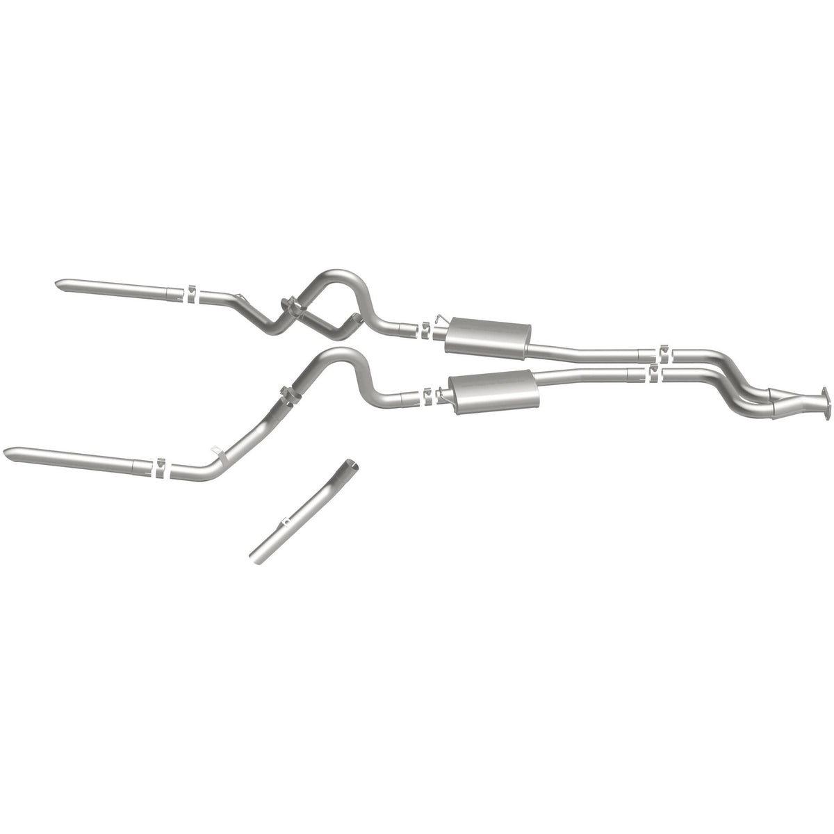 MagnaFlow Exhaust Products 16884 - Street Series Satin Cat-Back System 2