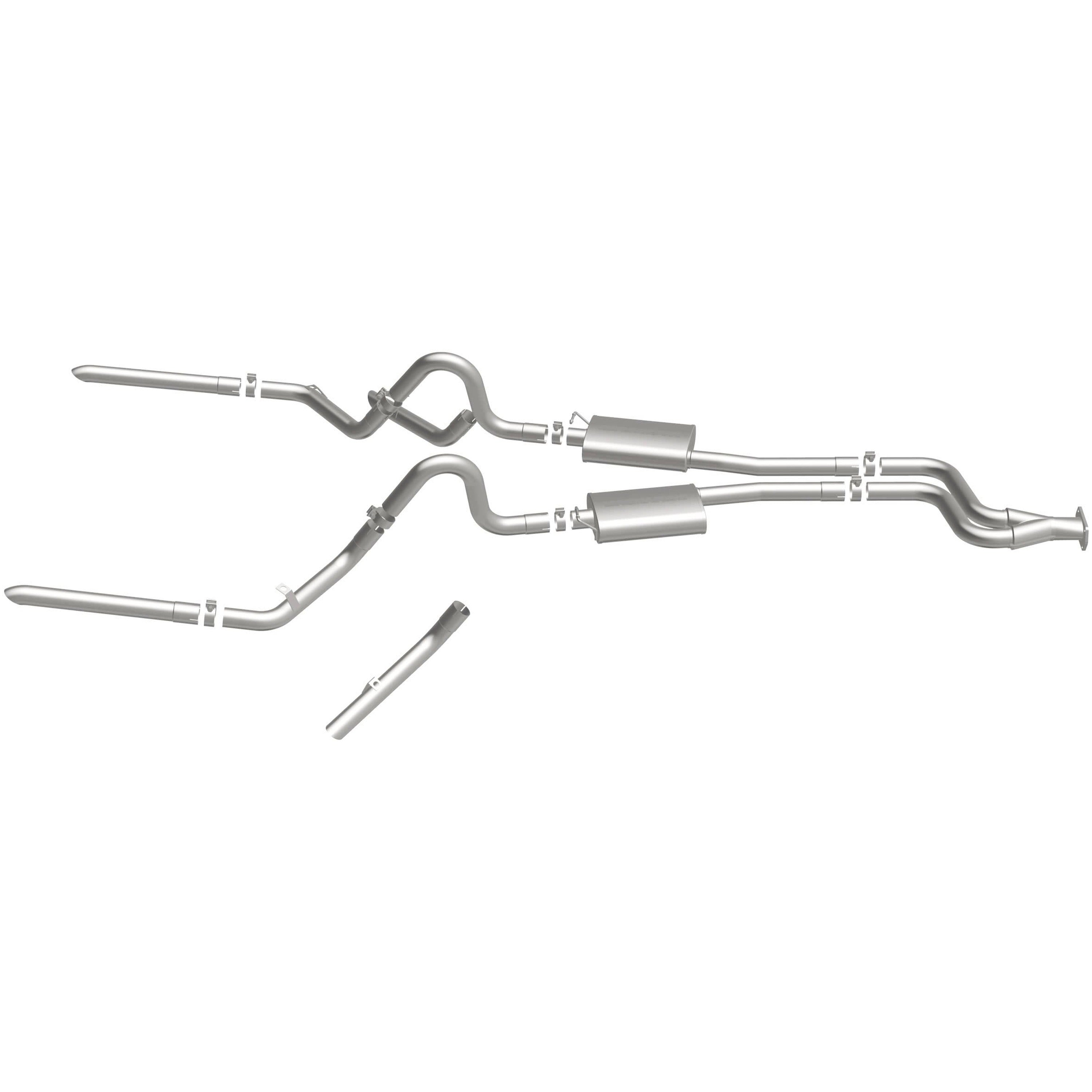 MagnaFlow Exhaust Products 16884 - Street Series Satin Cat-Back System 2