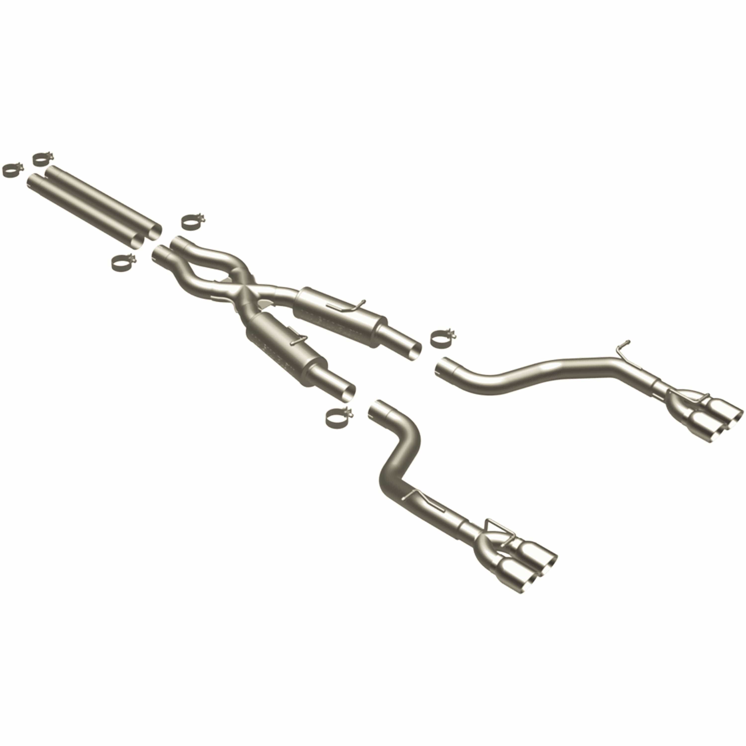 MagnaFlow Exhaust Products Exhaust MagnaFlow Exhaust Products 16885 - Competition Series Stainless 3 in Cat-Back