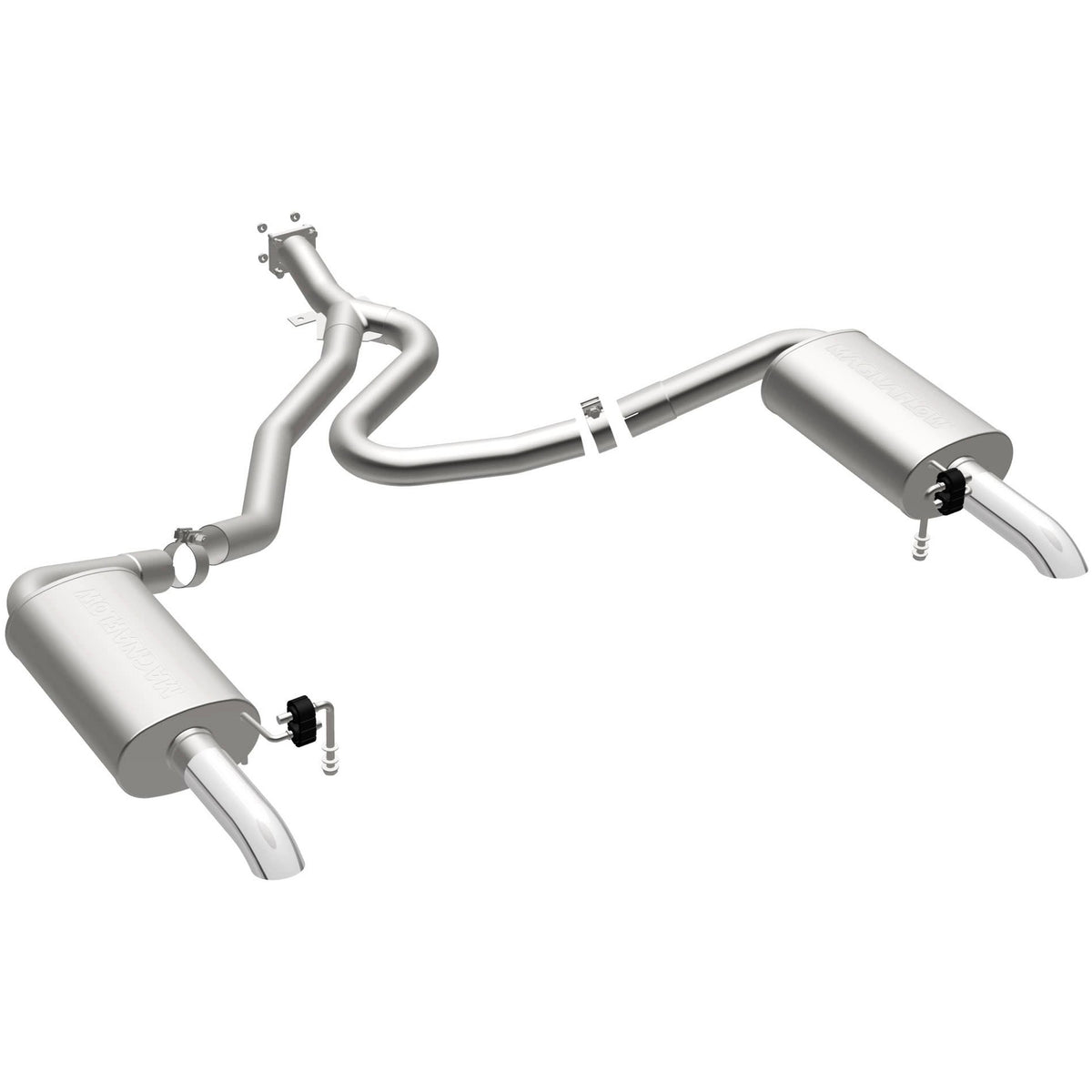 MagnaFlow Exhaust Products 16889 - Street Series Polished Cat-Back System 4
