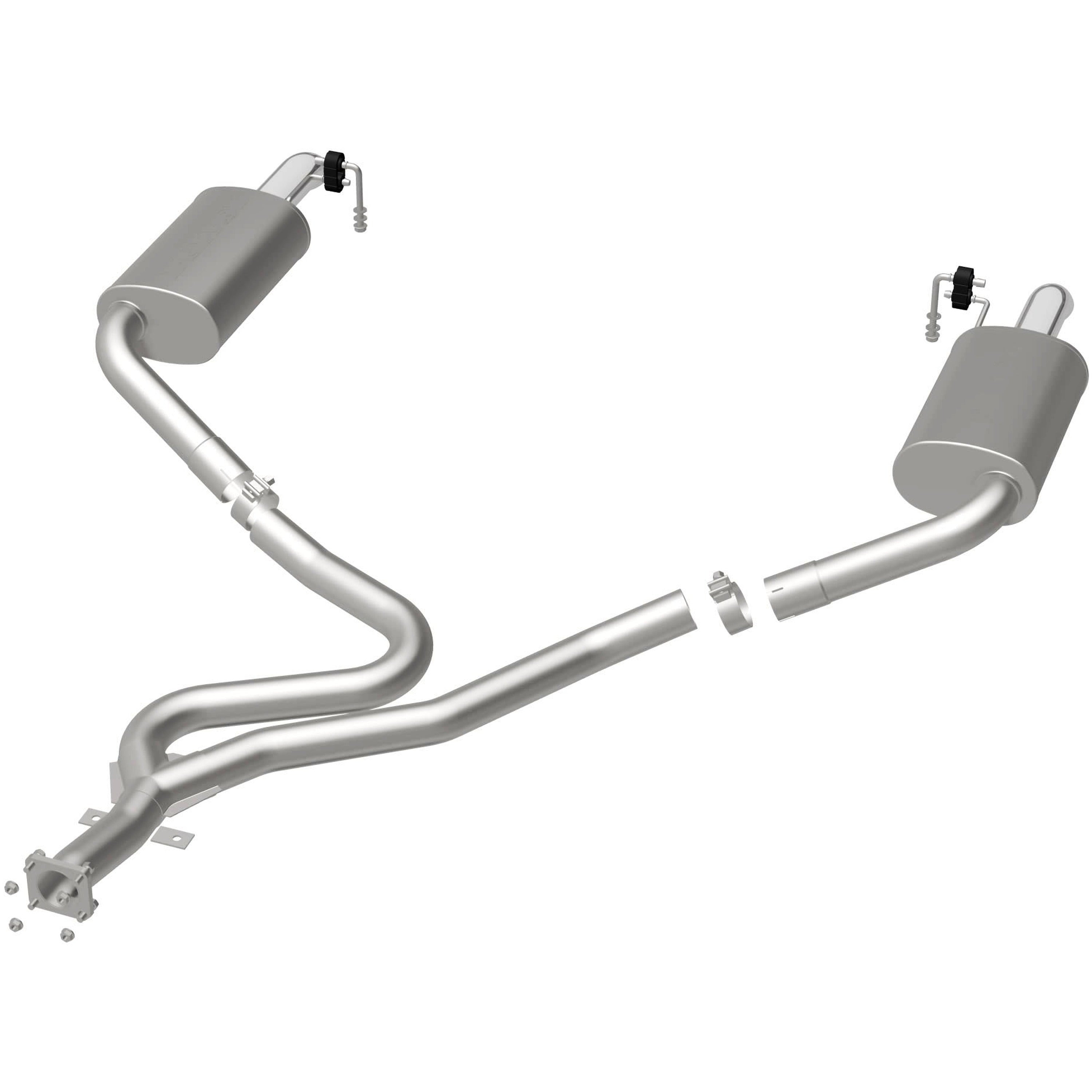 MagnaFlow Exhaust Products 16889 - Street Series Polished Cat-Back System 5