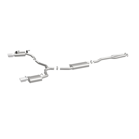 MagnaFlow Exhaust Products 16936 - Street Series Polished Cat-Back System 5