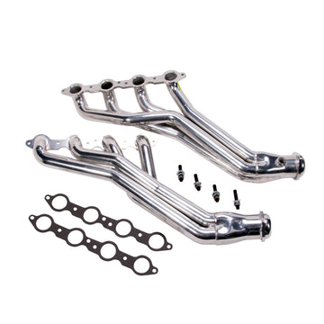 BBK Performance Parts 16940 - 1998-2002 GM LS1 F BODY 1-3/4 LONG TUBE HEADERS (POLISHED SILVER CERAMIC) 1