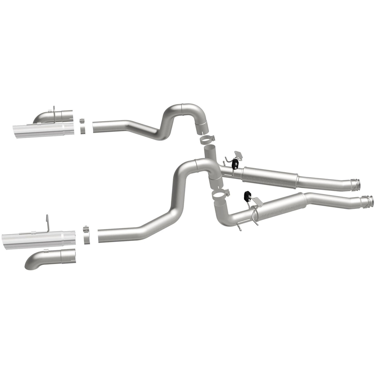 MagnaFlow Exhaust Products 16996 - Competition Series Stainless 3 in Cat-Back 1