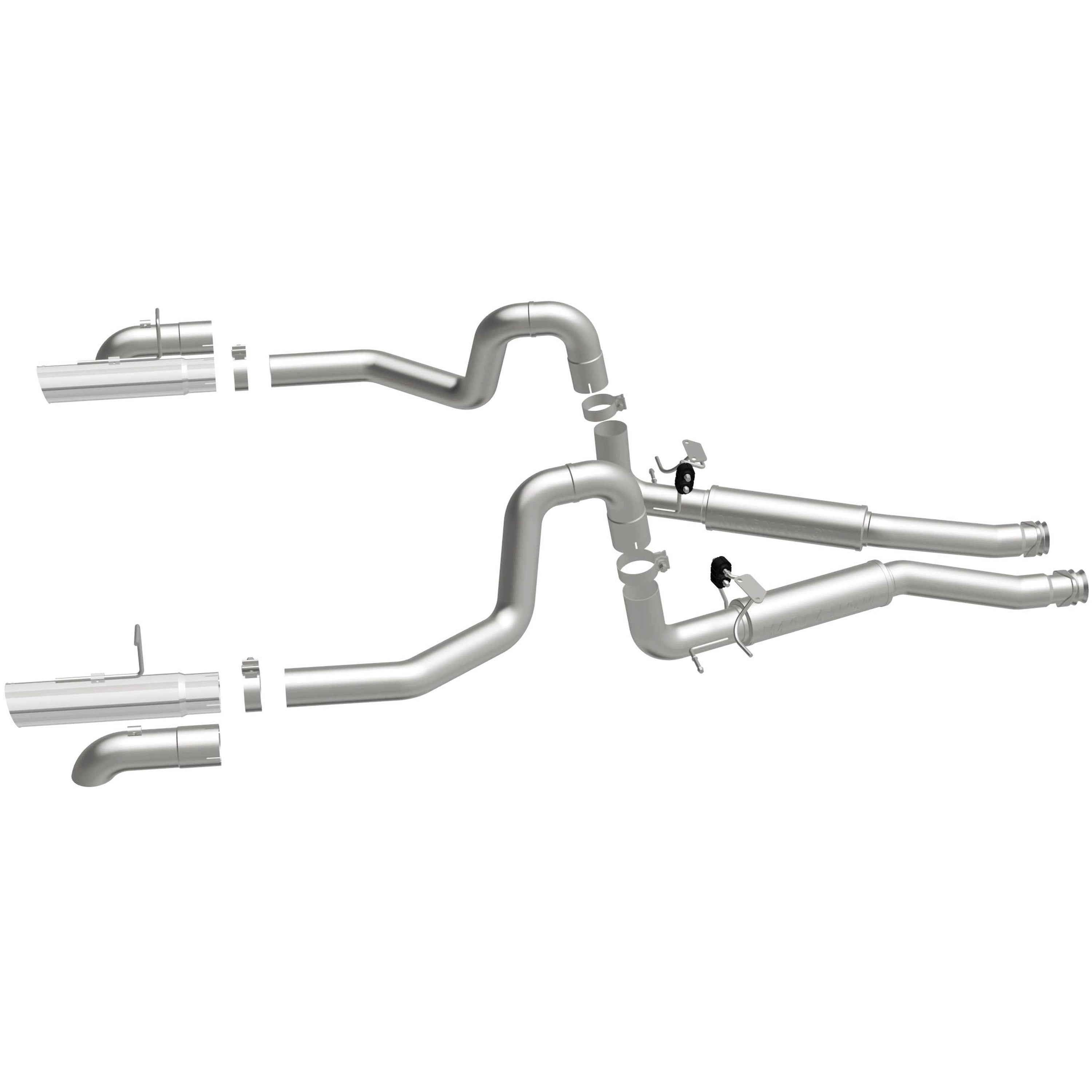 MagnaFlow Exhaust Products 16996 - Competition Series Stainless 3 in Cat-Back 1