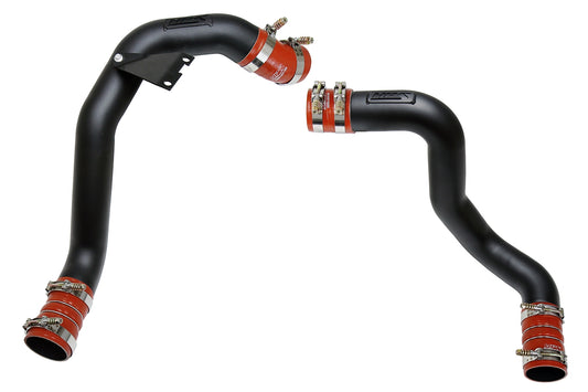 HPS Performance Hot And Cold Side Charge Pipe Kit 17-105WB Black