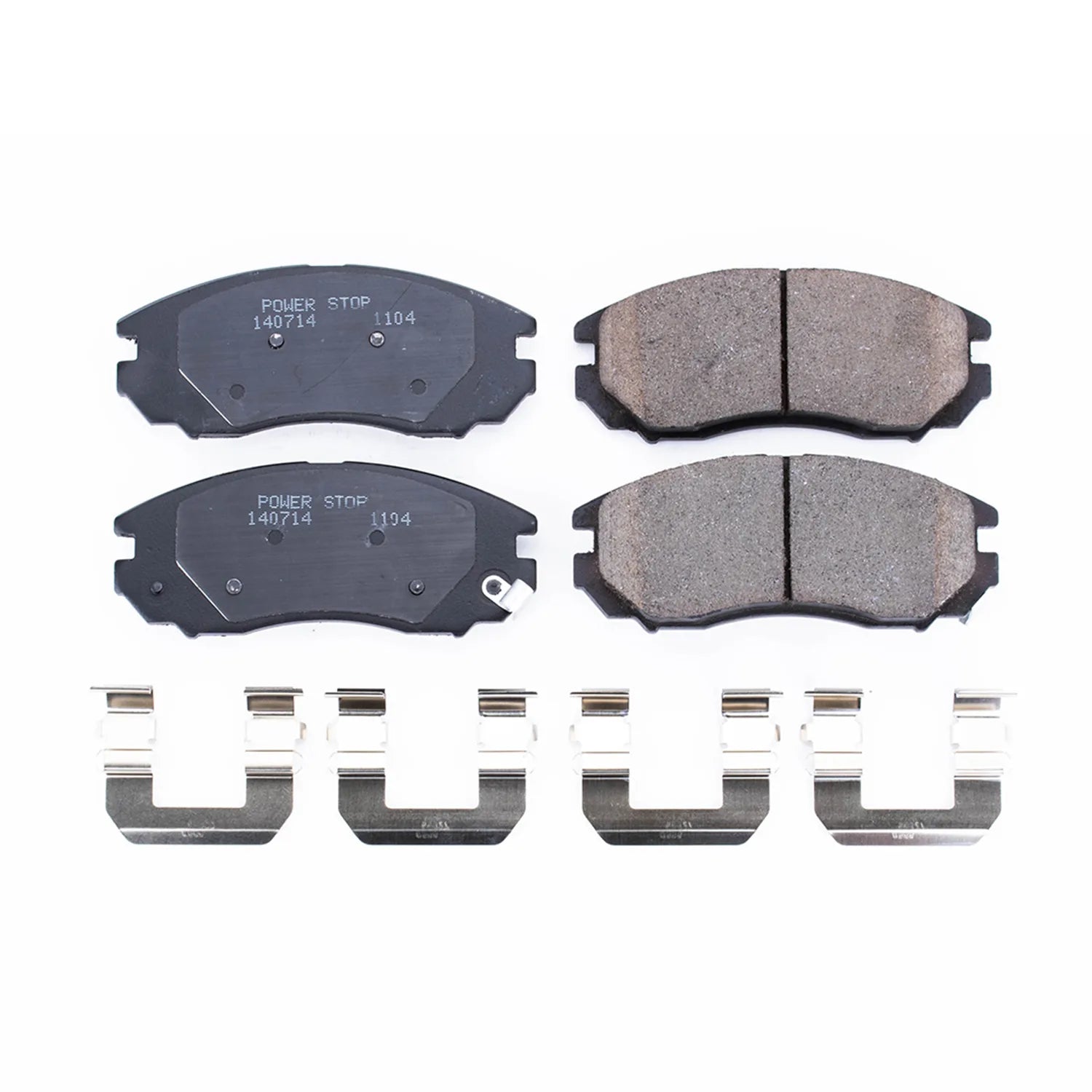 Power Stop 17-1104 2004-2008 Hyundai Tiburon Disc Brake Pad Set