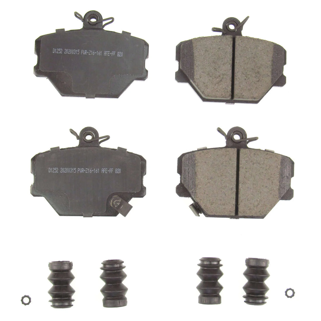 Power Stop 17-1252 2005-2016 Smart Fortwo Disc Brake Pad Set