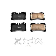 Power Stop 17-1282 2018-2026 Lexus LS500 Disc Brake Pad Set