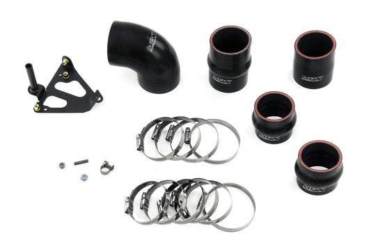 HPS Performance Hot And Cold Side Charge Pipe Kit 17-133WB Black