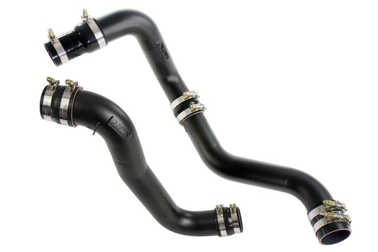 HPS Performance Hot And Cold Side Charge Pipe Kit 17-138WB Black