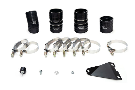 HPS Performance Hot And Cold Side Charge Pipe Kit 17-145WB Black