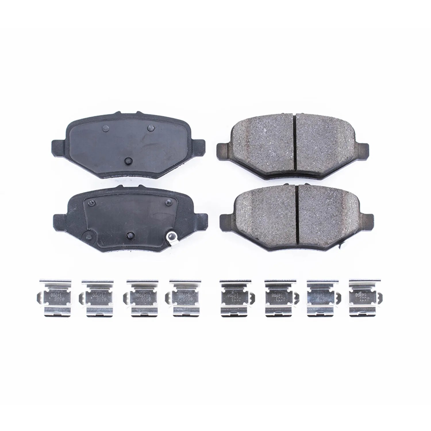 Power Stop 17-1612 2013-2019 Ford Police Interceptor Sedan Disc Brake Pad Set